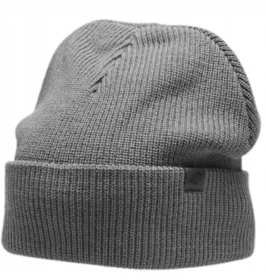Czapka 4F zimowa męska CAM006 szara.jpg