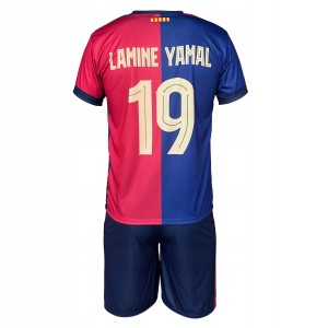 Strój piłkarski Lamine Yamal Barcelona komplet koszulka + spodenki