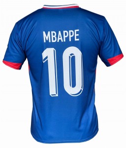 Mbappe Francja koszulka piłkarska sportowa kibica 