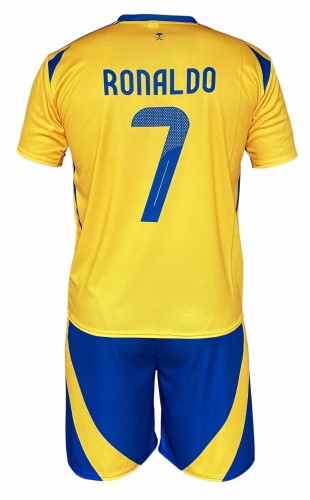 Strój piłkarski Ronaldo Al - Nassr komplet koszulka + spodenki (3).jpeg