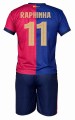 Raphinha Barcelona strój komplet piłkarski sportowy + getry (3).jpeg