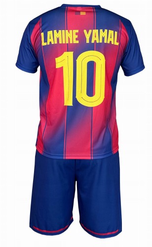 Strój piłkarski Lamine Yamal Barcelona 10 komplet koszulka + spodenki (2).jpeg