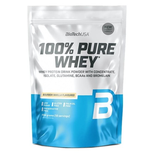 BioTech USA 100% Pure Whey Koncentrat i izolat białka serwatkowego WPI WPC 454g.jpg