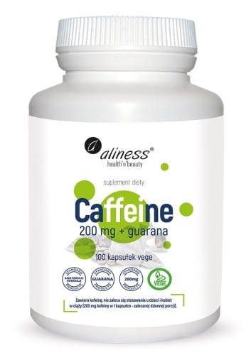 Aliness Caffeine 200 mg z guaraną x 100 Vege caps..jpg