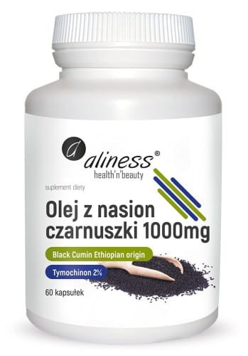 Aliness Olej z nasion czarnuszki 2% 1000 mg x 60 caps.jpg