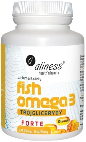 Aliness Fish Omega 3 FORTE Trójglicerydy 500250mg x 60 kapsułek.jpg