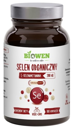 Biowen Selen organiczny - 100 kapsułek.jpg