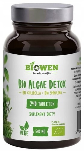 Biowen-ALGI-BIO-CHLORELLA-BIO-SPIRULINA-240-tab-BIO-Algae-DETOX