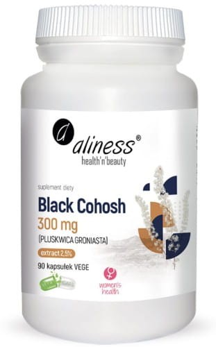 Aliness Black Cohosh 300mg (PLUSKWICA GRONIASTA) x 90 Vege caps.jpg