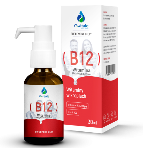 Avitale Witamina B12 (Metylokobalamina) 200uq Olive 30 ml.jpg