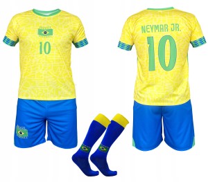 Neymar Brazylia strój komplet piłkarski 2025/26 koszulka spodenki + getry 