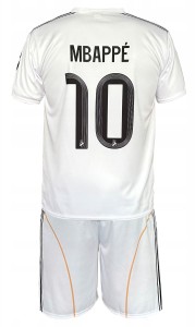 Strój piłkarski Mbappe Real Madryt 2025/26 komplet koszulka + spodenki