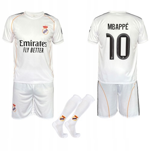 Mbappe Real Madryt strój komplet piłkarski 202526 koszulka spodenki + getry  (1).jpg