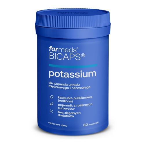 Formeds BICAPS potassium Potas cytrynian potasu 60 kapsułek.jpg