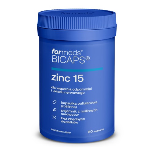 Formeds BICAPS zinc 15 Cynk 15 mg + miedź 60 kapsułek (1).jpg