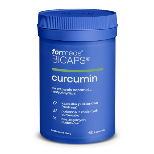 Formeds BICAPS curcumin Ekstrakt z kurkumy 95% 60 kapsułek.jpg