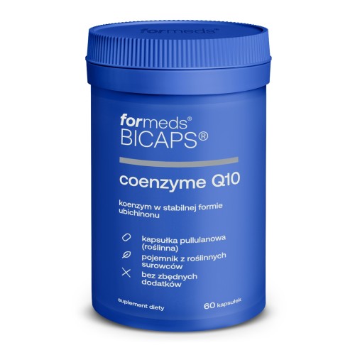 Formeds BICAPS coenzyme Q10 Koenzym forma ubichinonu 60 kapsułek.jpg