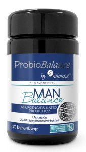 Aliness ProbioBALANCE Probiotyk 20 mld Man Balance 30 kapsułek