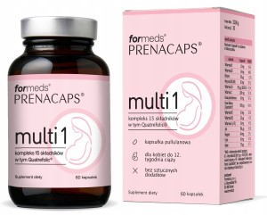 Formeds PRENACAPS multi 1 15 składników aktywnych +folian 60kaps I trymestr