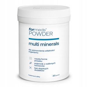 Formeds POWDER multi minerals kompleks 11 składników mineralnych 30 porcji
