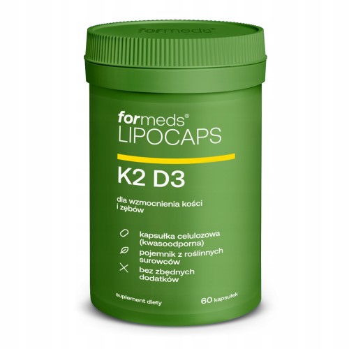 Formeds LIPOCAPS K2D3 Liposomalna witamina K2D3 60 kapsułek Odporność stawy kości (1).jpg